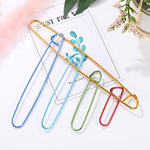 BESPORTBLE 10 Pcs Yarn Stitch Holders Assorted Colors Safety Crochet Stick Holders Knit Pins Stitch Markers for Weaving Crochet Knitting
