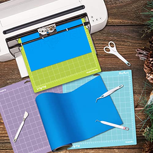 ReArt Cutting Mat for Cricut - StandardGrip 12x24 Inch 3 Packs and 12x12 Inch 5 Packs