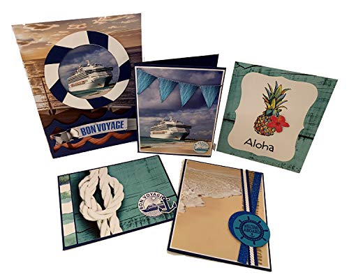 Reminisce Cruise Life Scrapbook Collection Kit Paper Crafts, Multi Color Palette
