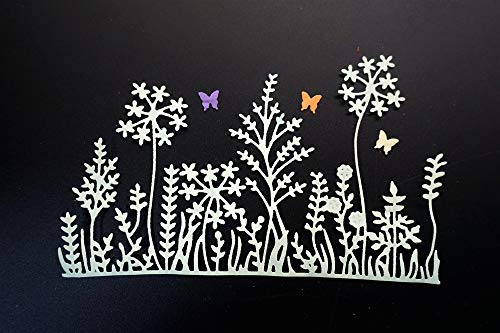 Metal Cutting Dies Flowers Butterflies Embossing Stencil Die Cuts for Card Making Scrapbooking Paper Craft Album Stamps DIY Décor