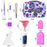 ZORETCO Diamond Painting Storage Containers,60 Slots Diamond Painting Accessories Kits with Tools for Diamond Art Craft Jewelry Beads Organizer