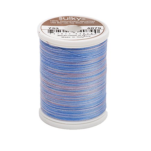 Sulky Of America 400d 30wt 2-Ply Blendables Cotton Thread, 500 yd, Hyacinth
