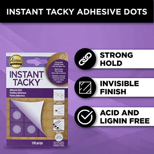 Aleene's 33187 Instant Tacky Adhesive Dots