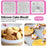 iSuperb 13 pcs Resin Mold Mini Cute Silicone Molds Epoxy Resin Casting DIY Chocolate, Sugar, Dessert (13 pcs)