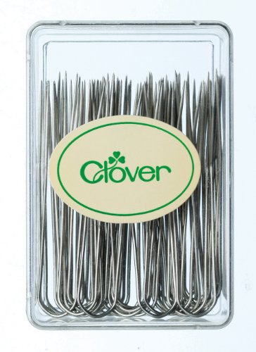Clover 3163 Fork Blocking 40 Count U-Pins, 1-3/4-Inch