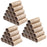 Tosnail 40 Pieces Craft Rolls Cardboard Tubes Empty Toilet Paper Rolls - 2" x 3.9"