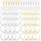 300Pcs Round Earring Beading Hoop Set for Jewelry Making,100Pcs Beading Hoop Rings Open Bezels Linking Rings 100Pcs Earrings Hook 100Pcs Earring Backs for DIY Craft,Earring Necklace,Crafts Supplies