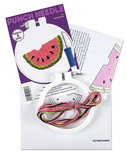 Design Works Crafts Watermelon Punch Needle Kit