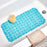 iDesign Pebblz Suction Non-Slip Bath Mat for Shower Bathtub, Stall, Set of 1, Blue