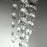 VOVOV 13 Feet Glass Crystal Beads Chain Garland