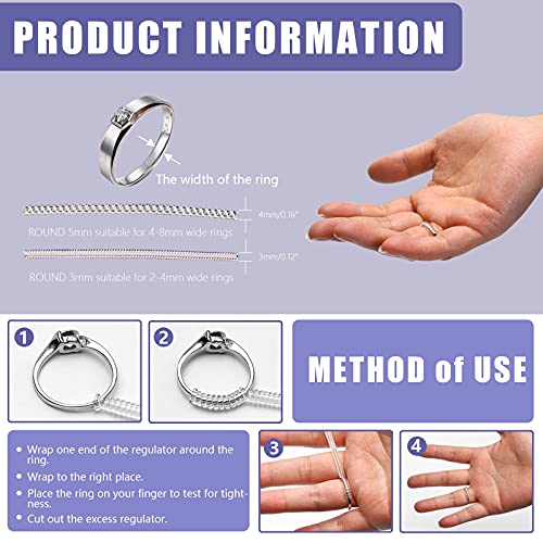 Wokape 12Pcs Ring Sizer Measuring Tool Kit, Including Ring Mandrel, Ring Gauge Finger Sizer, White (1-17) Ring Sizer, Jewelry Hammer, Ring Clamp, Ring Size Adjusters with Polishing Clothes