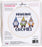 Dimensions 72-76290 Gnomies Embroidery Cross Stitch Kit, 6" D, 14 Count White Aida, Multicolor