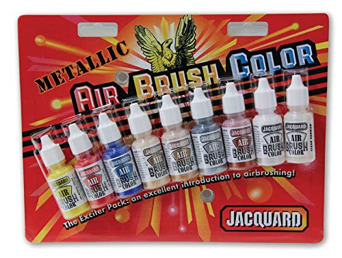 Jacquard Metallic Airbrush Exciter Pack