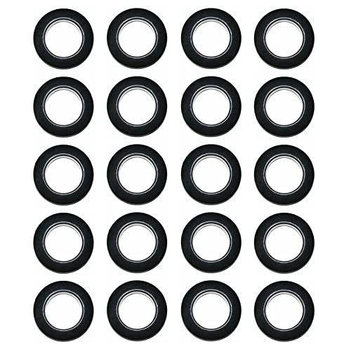 Selling Wonderful 1-9/16-Inch Inner Diameter Plastic Curtain Grommets 50-Pack (Black)