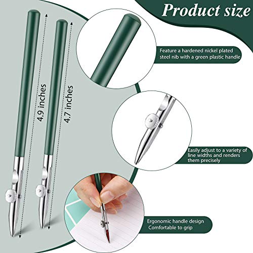 8 Pieces Art Ruling Pen Set Masking Fluid Pen with Glue Residue Eraser and 5ml Disposable Pipettes Droppers, Ruling Ink Pens Fluid Line Drawing Tool for Mounting Art Artists