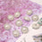 Honbay 10PCS 16mm/0.63inch Round Rhinestone Faux Pearl Buttons Embellishments - Sew on (White)
