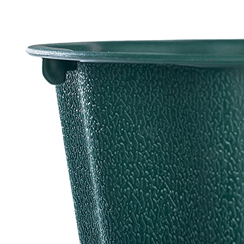 FloraCraft Plastic Design Container 2.85 Inch x 8.2 Inch Green