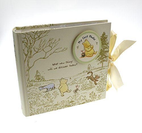 Disney Magical Beginnings Classic Pooh My First Photos Baby Album for 6 x 4 Photographs New (DI165), 200 g WBM-GFT45