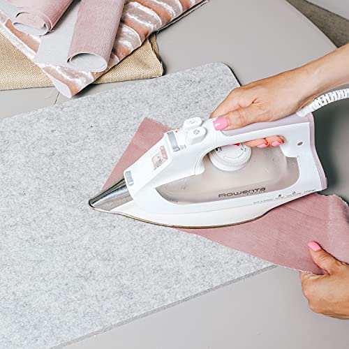 Love Sew Wool Pressing Mat - Ironing Pad for Quilting and Sewing - Perfect Pressing Mat for Ironing Boards, Quilting,Sewing,Pressing Seams,Embroidery Crafts (Grey)