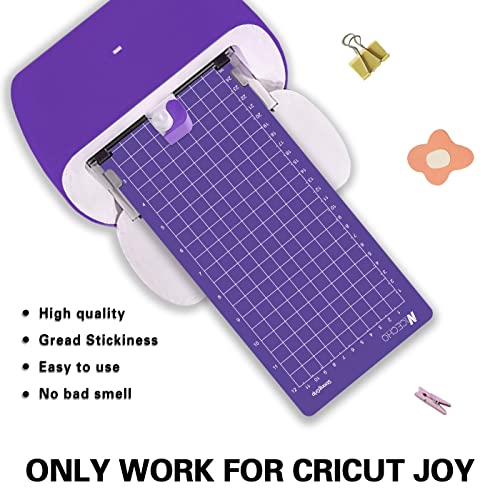 NICECHO Cutting Mat for Cricut Joy Machine, 4.5” X12” 4.5”X6.5” StandardGrip/StrongGrip Mats, Variety Adhesive Cutting Mats Replacement Accessories for Cricut Joy