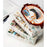 HomDSim Washi Tape Box Organizer Storage,Divider Closet Container,with 30 Adjustable Compartments,Clear,Masking Tape Desktop Tape DIY Sticker Roll Tape Cutter Holder Storage,Finger Safty Dispenser
