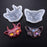 FineInno 2Pcs 3D Devil Cat Resin Molds Kitten Head Silicone Molds Horned Animal Casting Mold for Epoxy Resin ,Clay, Soap, Candle, Jewelry Making