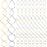 PAGOW 96Pcs Earring Hoop Jewelry Making, Hypoallergenic Teardrop Square Round Silver Gold Earrings Beading Hoop Bulk for DIY Crafts Accessories Supplies