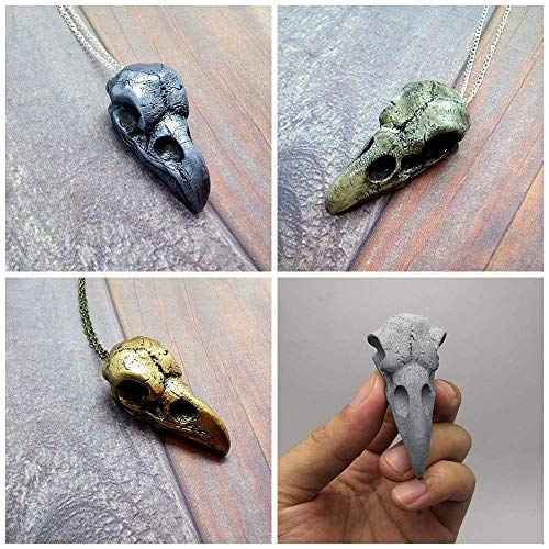 TINY SIZE 3D Raven Head Skull Silicone Resin Mold Crow Bird Cake Fondant Mold Cake Decorating Tool Soap Resin Pendant Polymer Clay Halloween Candy Chocolate Gumpaste Molds