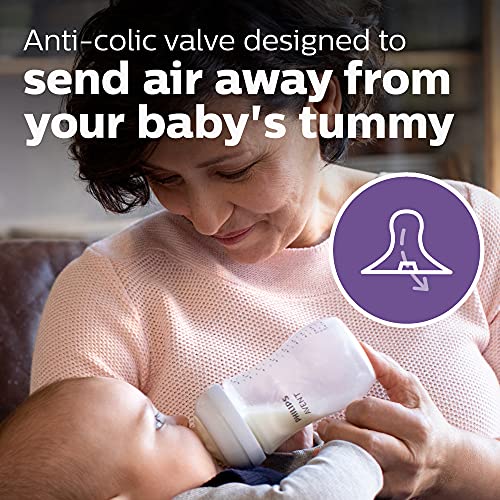 Philips AVENT Natural Response Baby Bottle Nipples Flow 4, 3M+, 4pk, SCY964/04