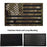 IR Infrared Reflective Pirate American USA US Flag Patches, Emblem Tactical Military Morale Fastener Hook and Loop Backing Badges Decorative Appliques