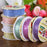 SALLYFASHION Washi Tape,Lace Pattern Glitter Bling Self-Adhesive Tape,Diamond Washi Tape Masking DIY Scrapbooking Lace Tape Sticker 6 Roll Color Random