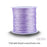 0.8mm Nylon Cord, 100M x 0.8mm Nylon Chinese Knot Cord Rattail Macrame Shamballa Thread (Light Purple)