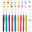 Vodiye 23 PCS Crochet Hooks, Ergonomic Handle Crochet Hooks Set for Arthritic Hands, Comfortable Smooth Crochet Needles Extra Long  Knitting Needles with Stitch Markers.