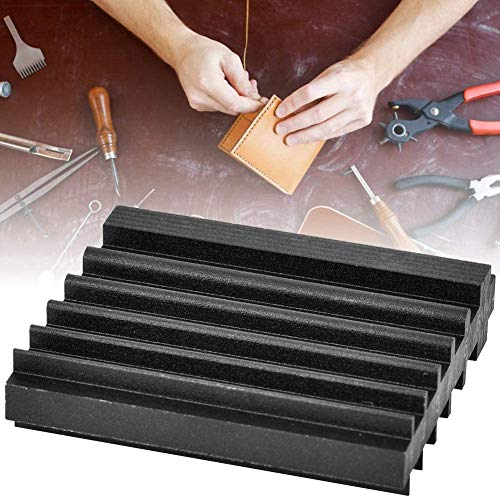 Sharpener Guide for Leather Cutter Head Leather Beveler Sharpen Leather Edger Professional Wide Shovel Cutting Thinner Edge Skiving Grinding Tool for Leathercraft