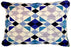 Vervaco Triangles Long Stitch Cushion, Multi-Colour
