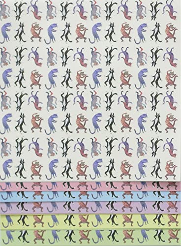 Y&C Origami Paper 5.88" Dancing Cats Astd 24pc