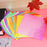 100pcs Iridescent Paper Square Shiny Folding Paper DIY Handcraft Paper Origami Paper,Origami Star Paper Strips for Paper Crane Paper Cuts (15cm, 10 Colors)