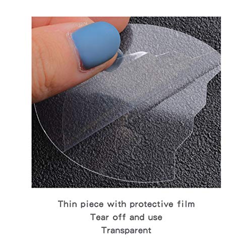 iSuperb 50 Sheets Thin Plastic Stickers Rectangular Sealing Protective Film PET Transparent Free Cutting for Silicone Resin Shaker Molds Quicksand DIY Pendant Jewelry Crafts