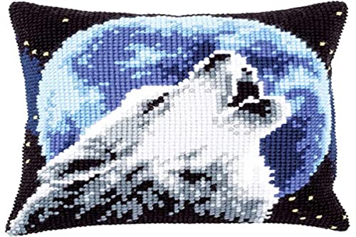 VERVACO (3PL) NEEDLEPOINT KIT WOLF