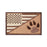 Tactical USA Flag with Tracker Paw Patriot American US Milltary Embroidered Applique Morale Hook & Loop Patch (Brown)