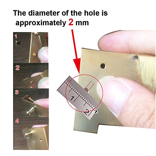 DIY Belt Buckle Screws Hook Replacement for Repair Belts Handbag Accessories
