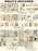 Draupnir Vintage Scrapbook Supplies Pack (100pcs) for Bullet Journaling Art Junk Journal Ephemera Planners DIY Stickers Craft Paper Kits Notebook Collage Album Aesthetic Cottagecore