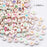 ToBeIT 1000pcs Letter Beads Color Alphabet Beads Round Beads for DIY Bracelet Necklace Jewelry Making Supplies(abs 4x7mm)