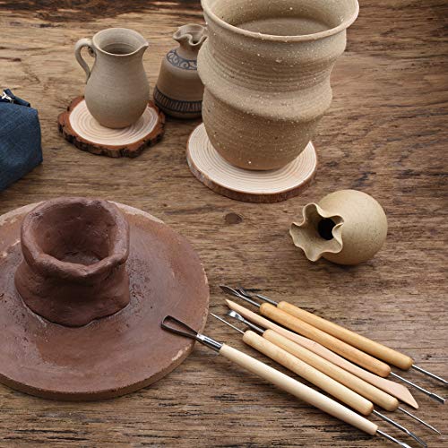 Meuxan 40PCS Pottery Tool Set Clay Sculpting Modeling Tools