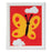 Vervaco Cross Stitch Canvas Kit A Yellow Butterfly 5" x 6.4"