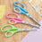 Asdirne Scissors, Premium 8.6” All Purpose Scissors, Ultra Sharp Stainless Steel Blades, Comfortable Grip, Great for Craft, Office, School and Everyday Use, Blue/Pink/Green, Pack of 3
