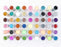 TORC Fine Glitter Shaker Jar Set 54 Color, Holographic Resin Glitter Powder for Tumbler Slime Nail Art Body Face, Total 540 g