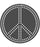 Rhinestone Genie Peace Sign Magnetic Rhinestone Template