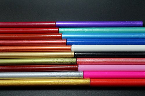 XICHEN®10PCS Vintage Sealing Glue Gun Sealing Wax Wax Sticks Wax Seal Supplies a Variety of Colors (Mixed Color Random)