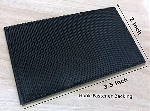 2x3.5" Infrared IR Blackbeard Flag - Edward Teach Tactical Vest Patch Hook-Fastener Backing (Coyote Brown Tan)